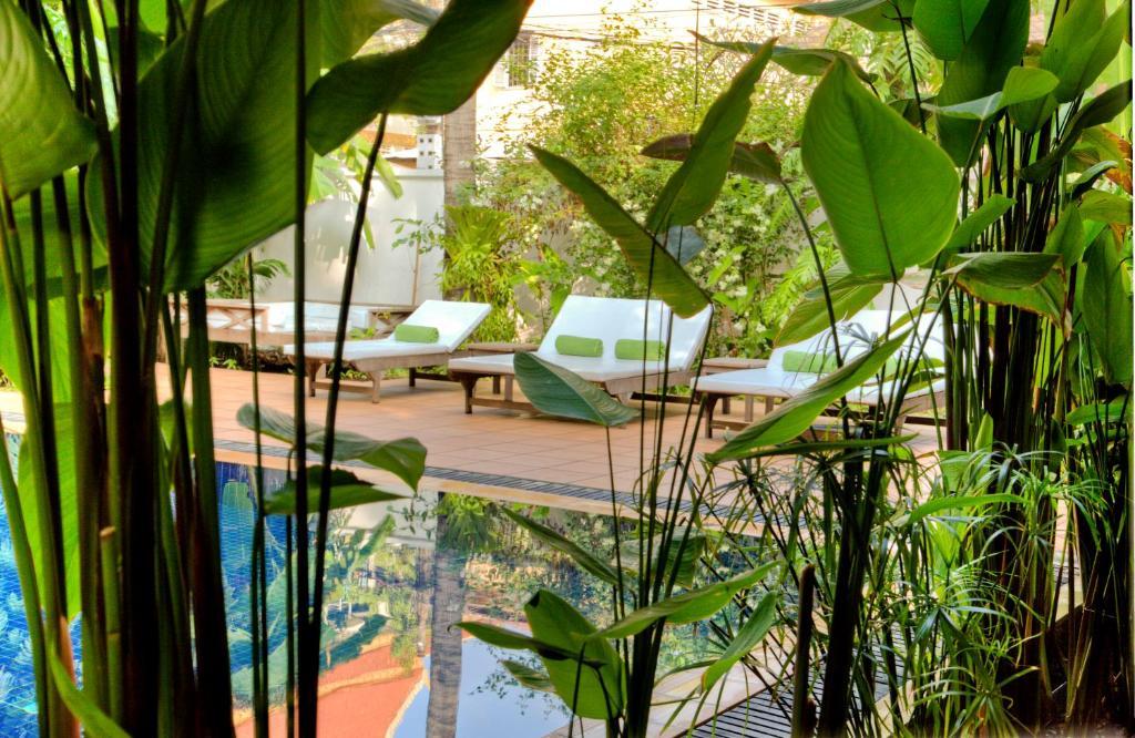 פנום פן Villa Langka Hotel & Restaurant חדר תמונה
